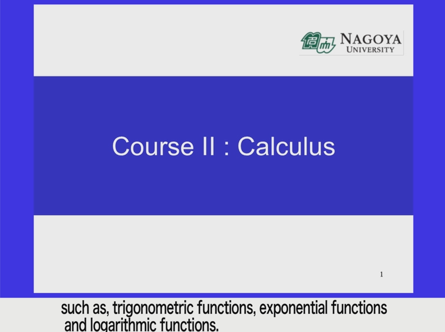 2-01_Limit of Functions and Derivatives